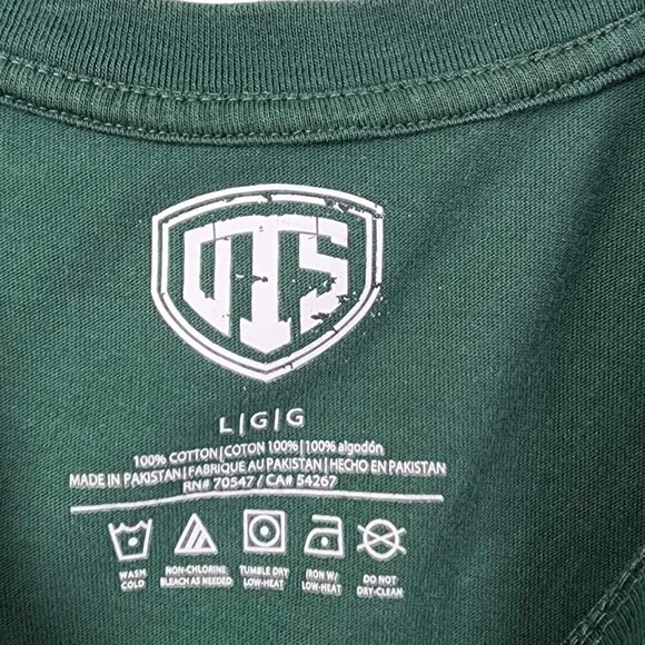 OTS Green Bay Packers football vintage T-shirt, size large - Picture 3 of 6